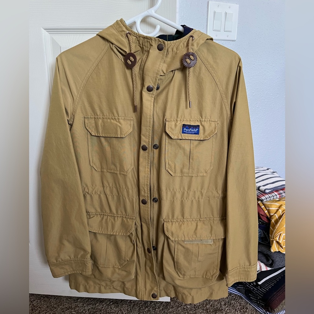 Penfield Khaki Hooded Utility Jacket